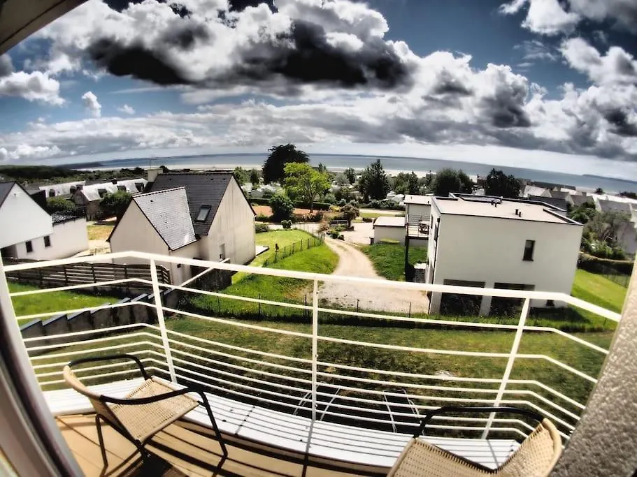 D'Une Pointe A L'Autre, Maison Avec Vue Sur Mer, A 400 Metres De La Plage De Pentrez Saint-Nic 0*,