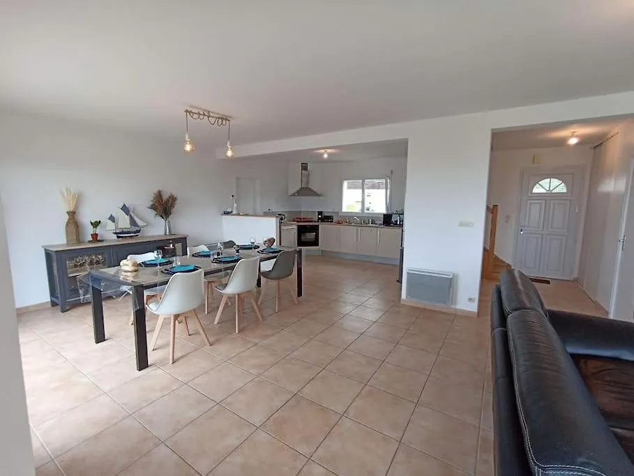 D'Une Pointe A L'Autre, Maison Avec Vue Sur Mer, A 400 Metres De La Plage De Pentrez Saint-Nic Villa