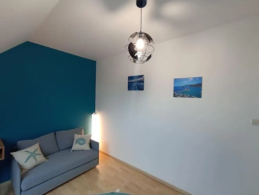 Villa D'Une Pointe A L'Autre, Maison Avec Vue Sur Mer, A 400 Metres De La Plage De Pentrez Saint-Nic