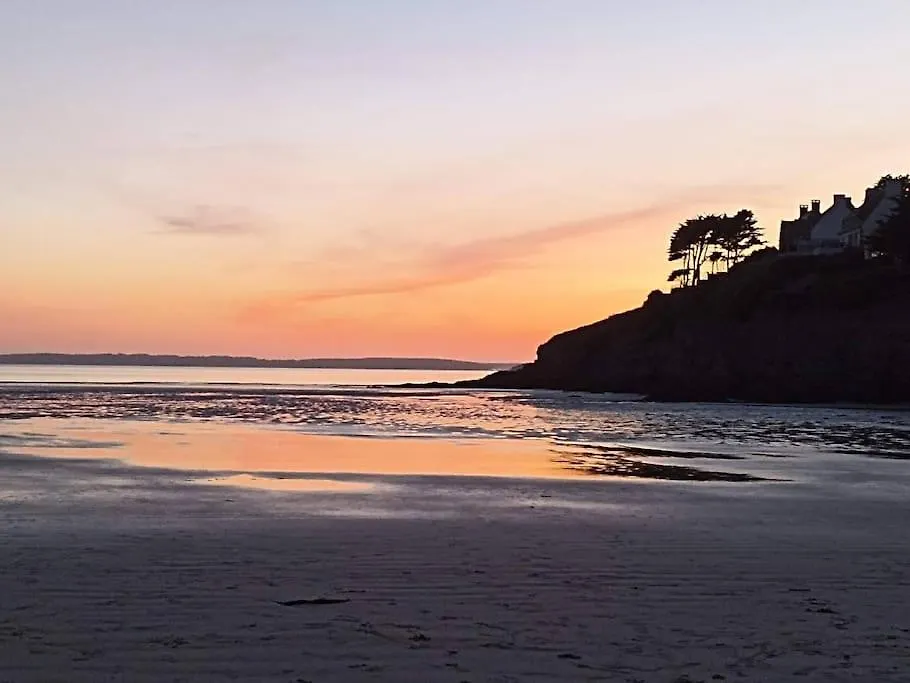 D'Une Pointe A L'Autre, Maison Avec Vue Sur Mer, A 400 Metres De La Plage De Pentrez Saint-Nic