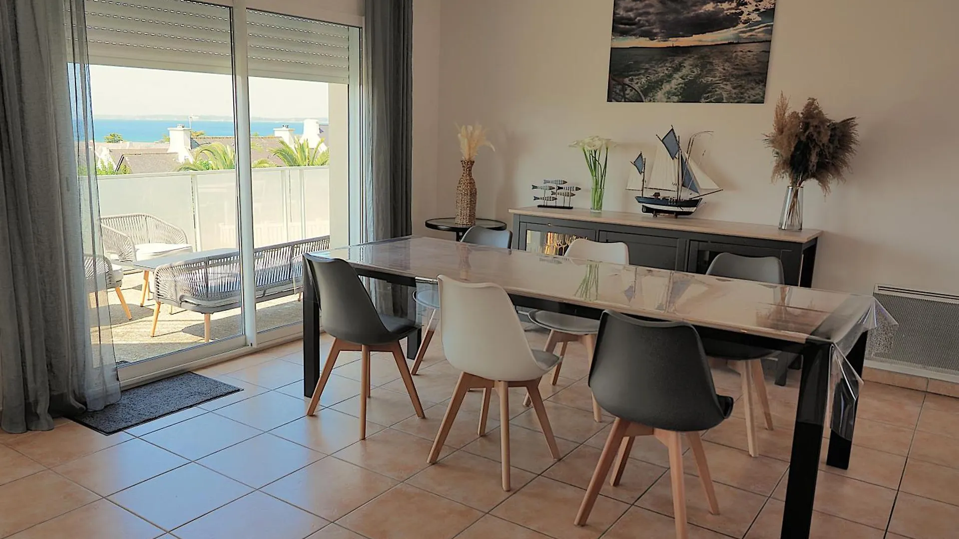 D'Une Pointe A L'Autre, Maison Avec Vue Sur Mer, A 400 Metres De La Plage De Pentrez Saint-Nic Villa